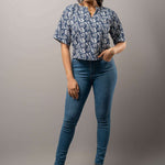 T183 l Clodia V Neck Top - Image 1