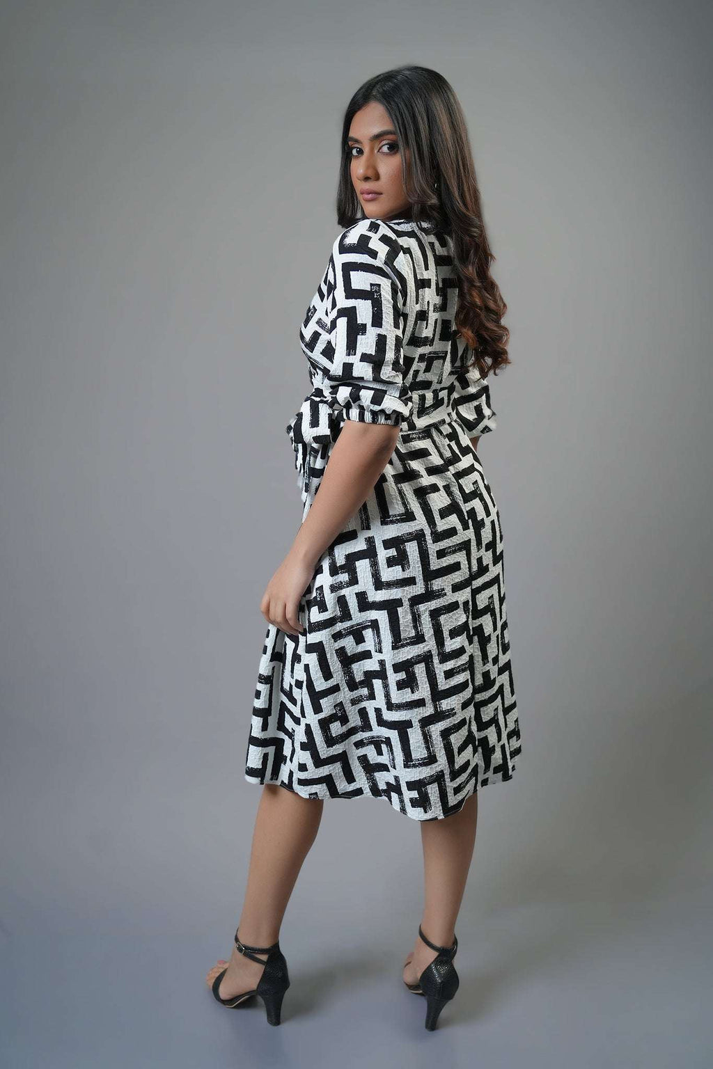 D177 l Lap Midi Dress