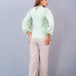 T104 | Trinity Pleat Top - Image 3