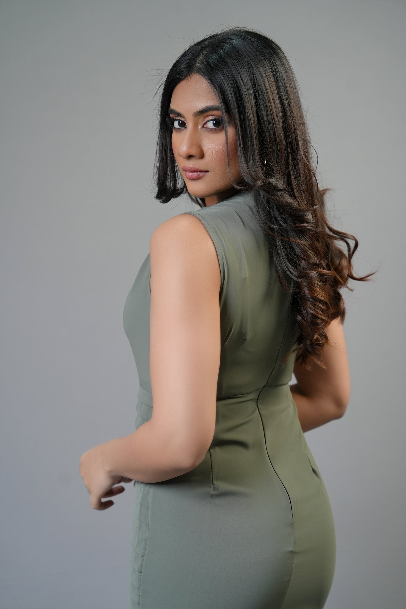 D127 | Carolina Pintuck Mini Dress