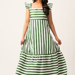 Frill Detailed Bustier Maxi Dress - Image 6