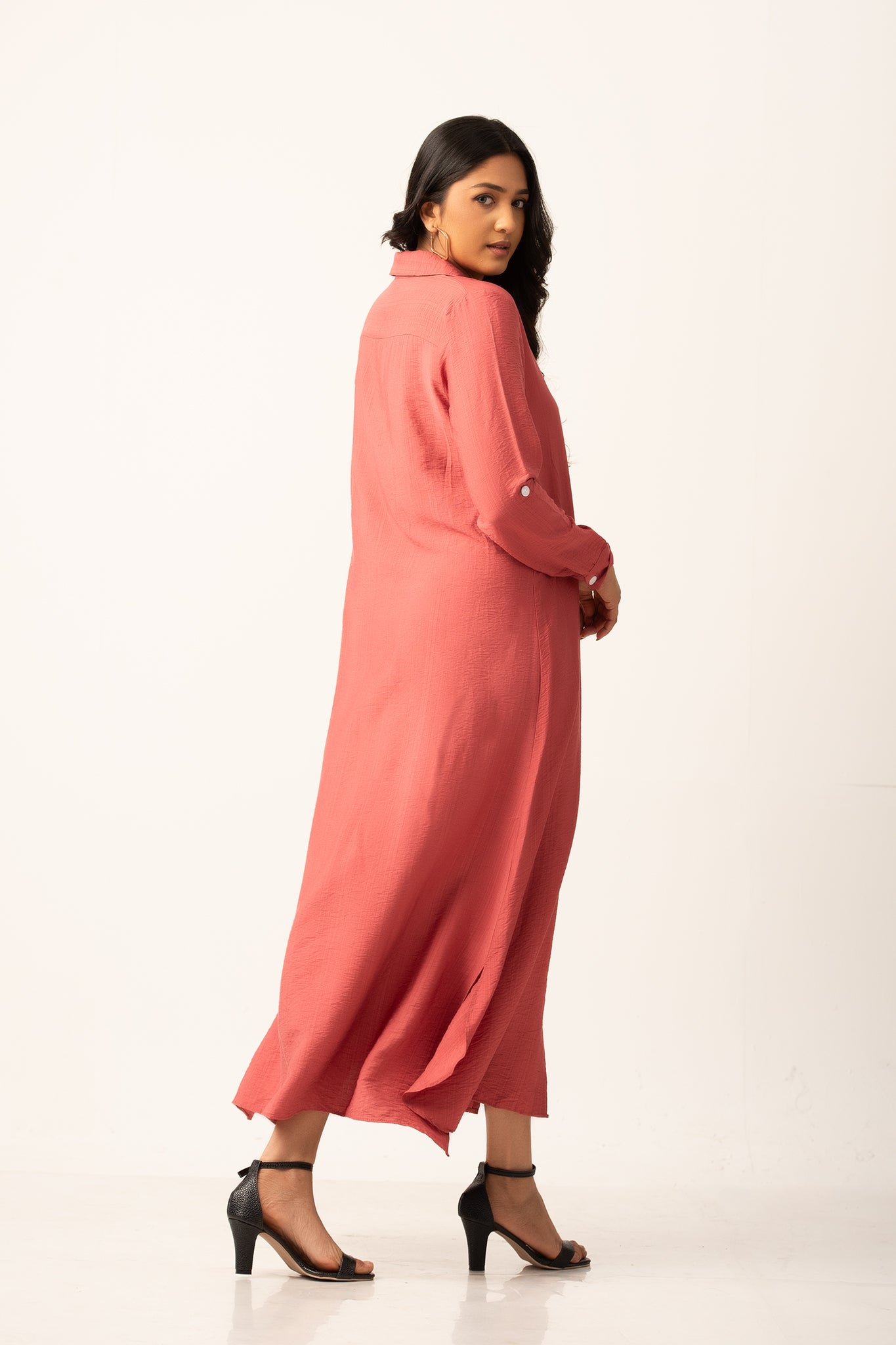 D133 | Shirt Maxi Dress