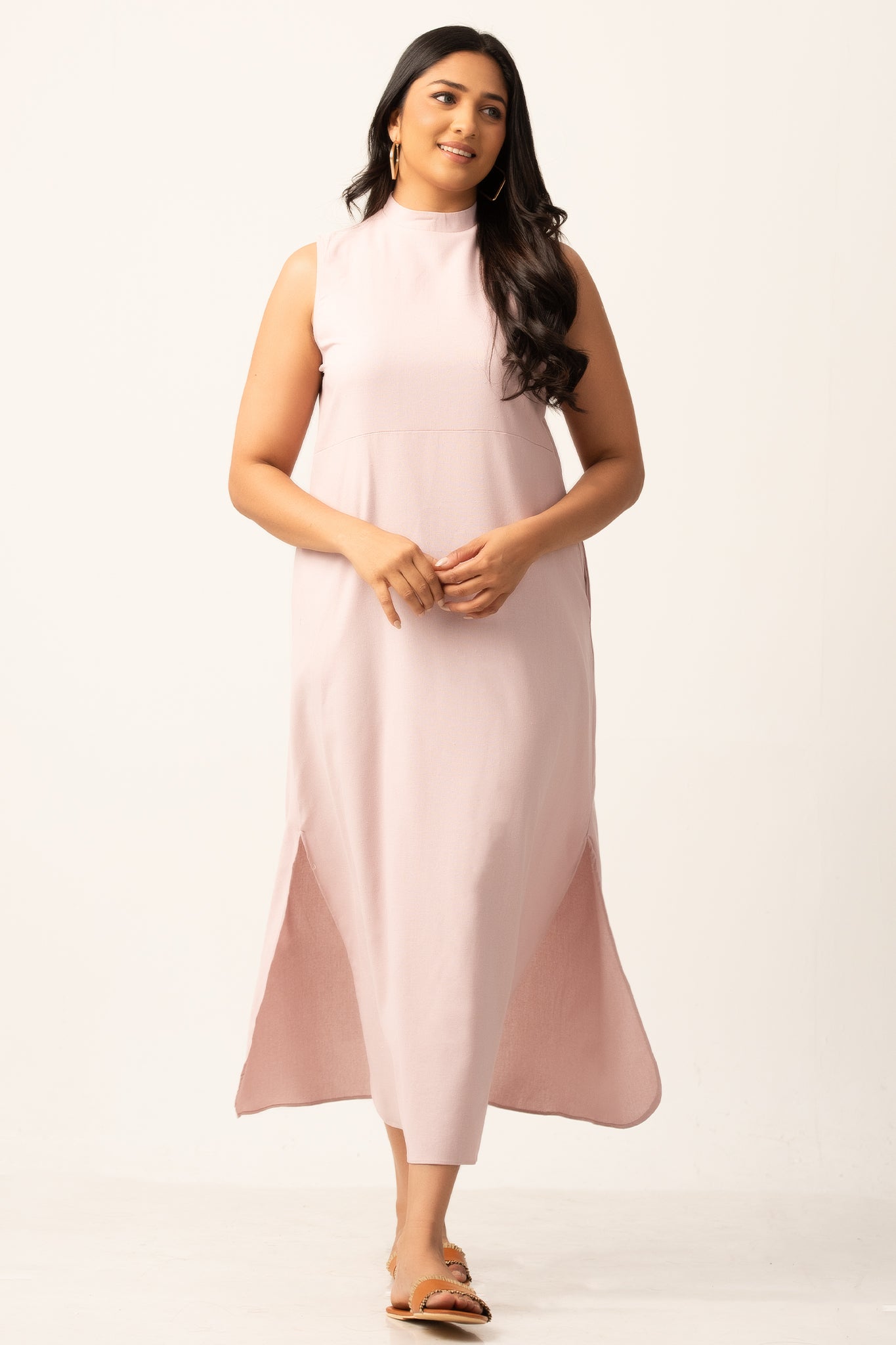 D138 | Blouson Midi Dress