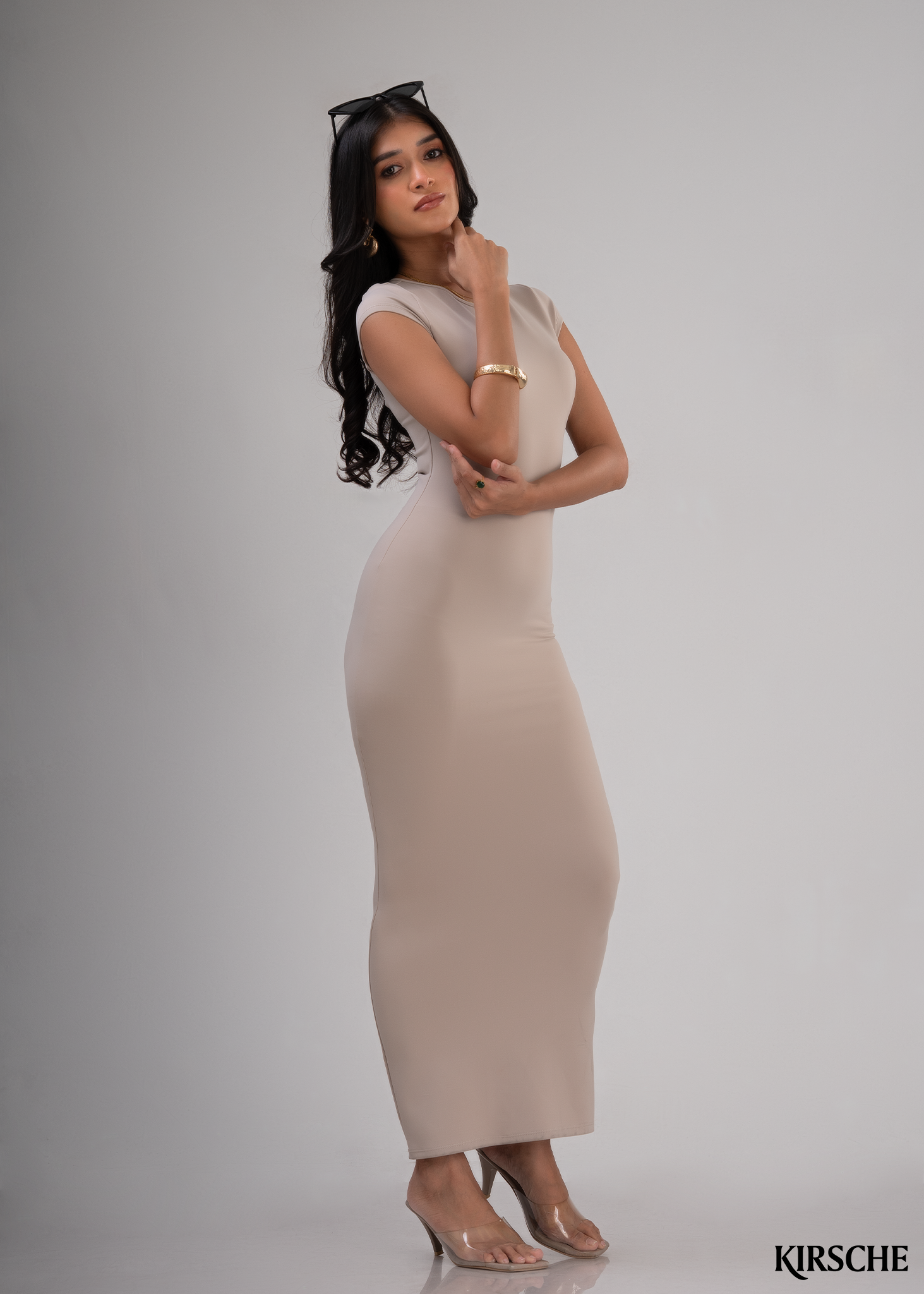 D271 | Elina Bodycon Maxi Dress