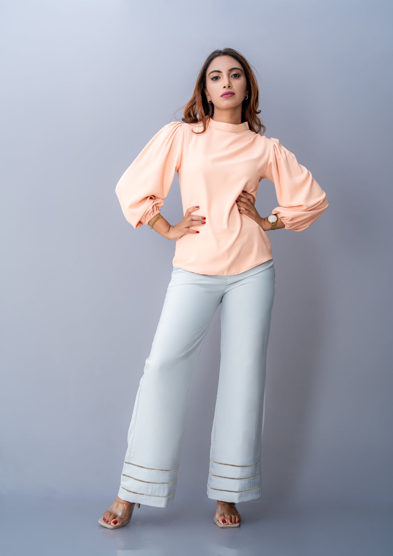 T104 | Trinity Pleat Top