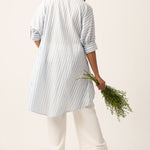 S100 l Oversized Striped Shirt - Image 5