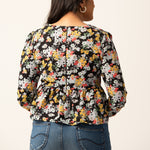 T124 l Long Puff Sleeve Top - Image 5