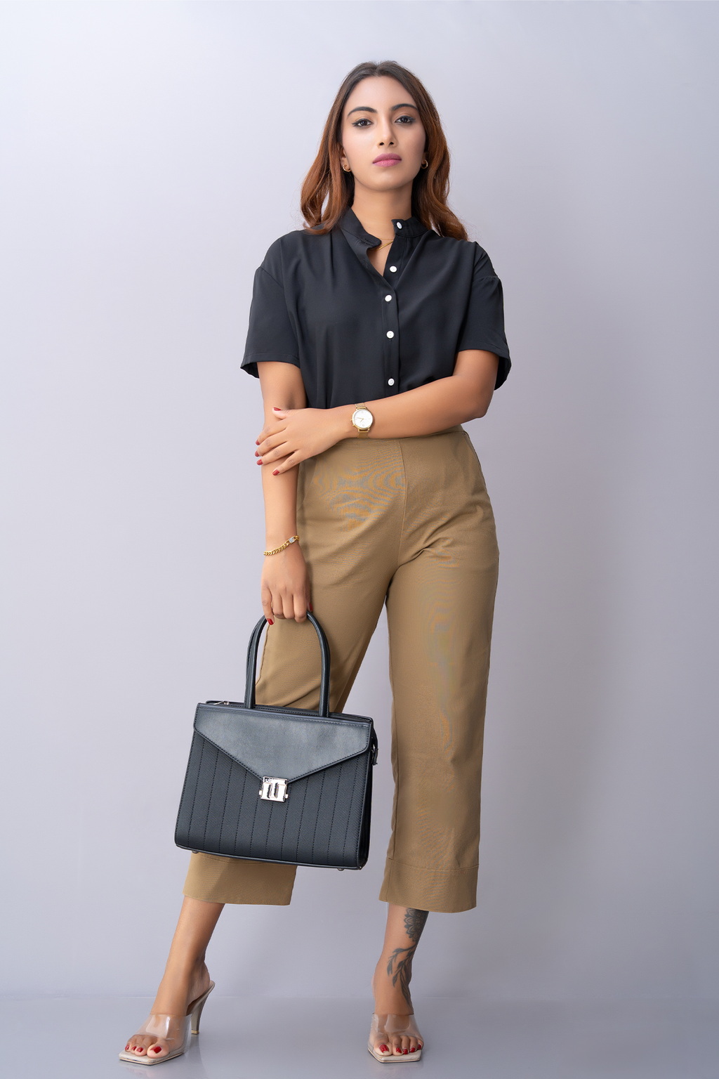 S102 | White Button Oversize Shirt