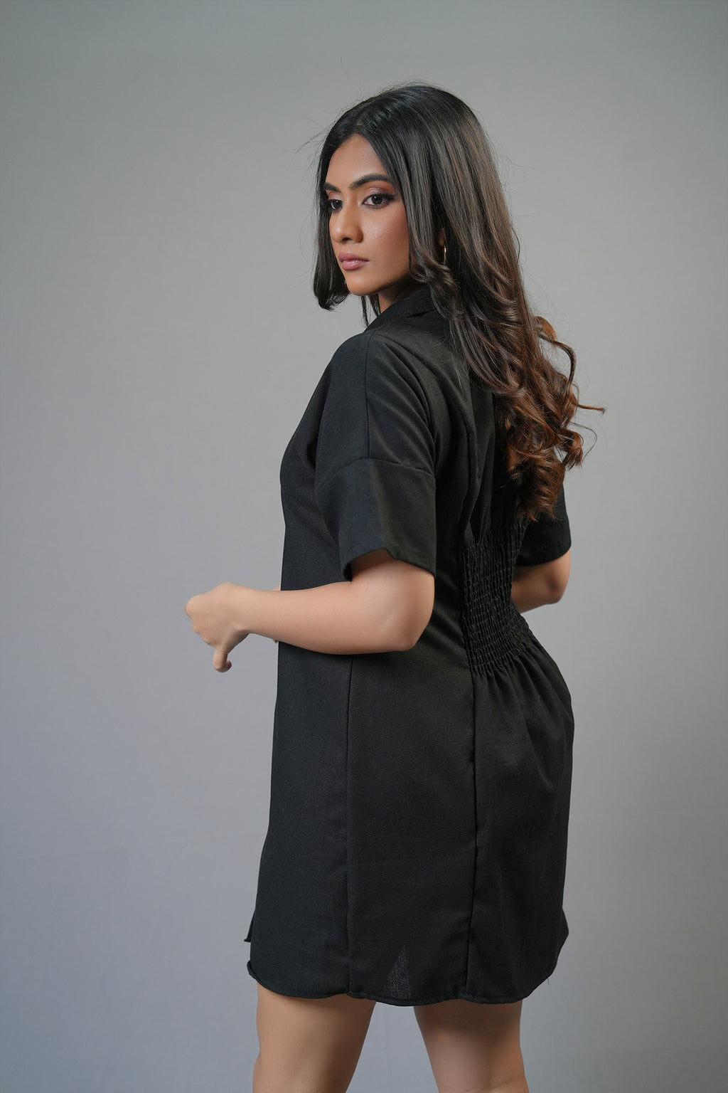 D159 | Mocha Mini Dress