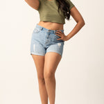 T155 l Joy Crop T-Shirt - Image 8