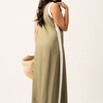 Contrast Stripe Mexi Dress - Image 5