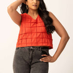 T151 l Melissa Tuck Top - Image 4