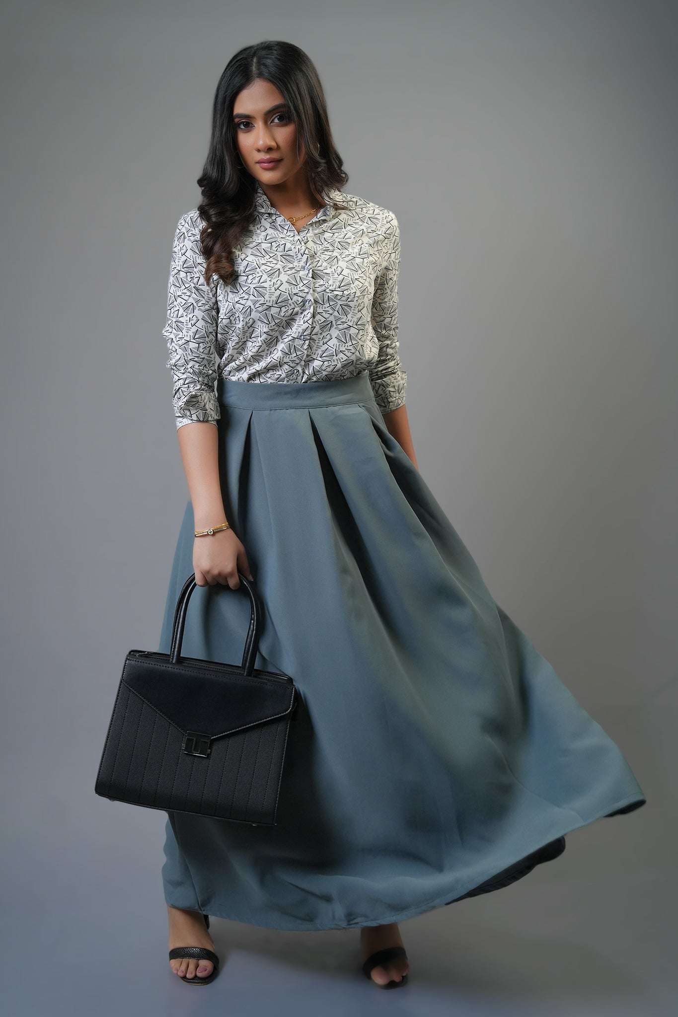 SK140 l Era Pleated Skirt