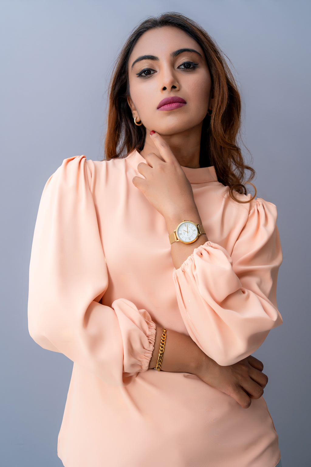 T104 | Trinity Pleat Top