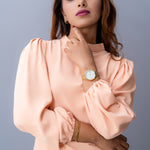 T104 | Trinity Pleat Top - Image 7