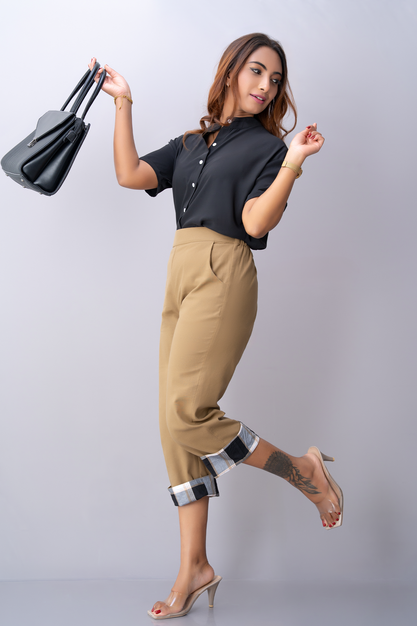S102 | White Button Oversize Shirt