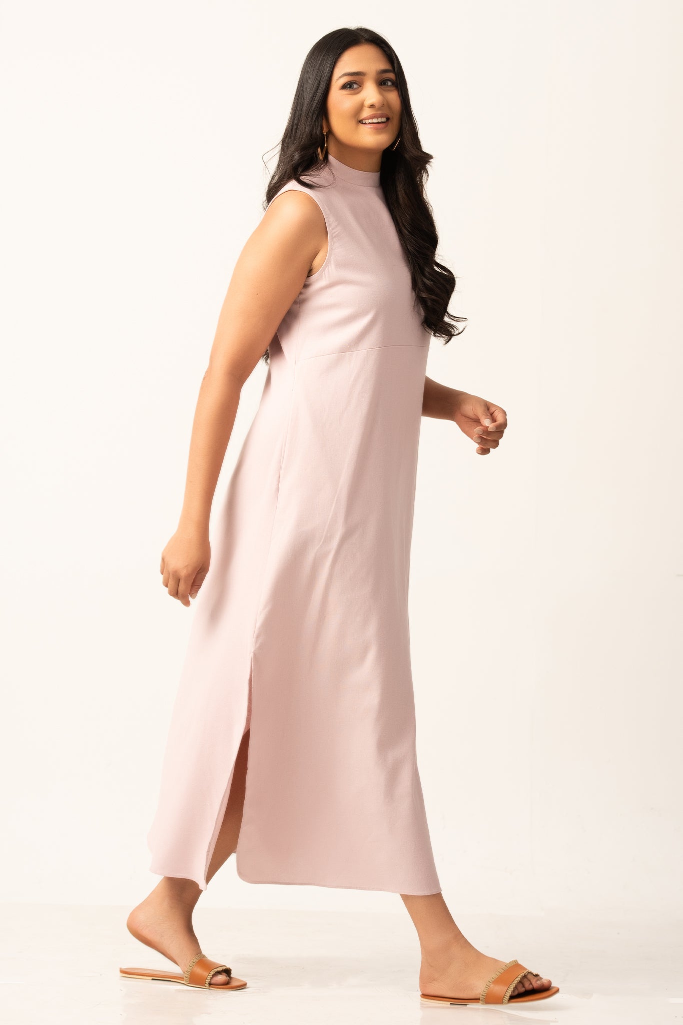 D138 | Blouson Midi Dress