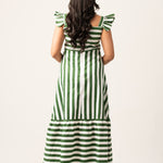 Frill Detailed Bustier Maxi Dress - Image 5