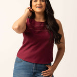 T146 l Linen Lace Top - Image 6