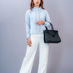 S132 | Lila Lace Detailed Shirt - Image 1