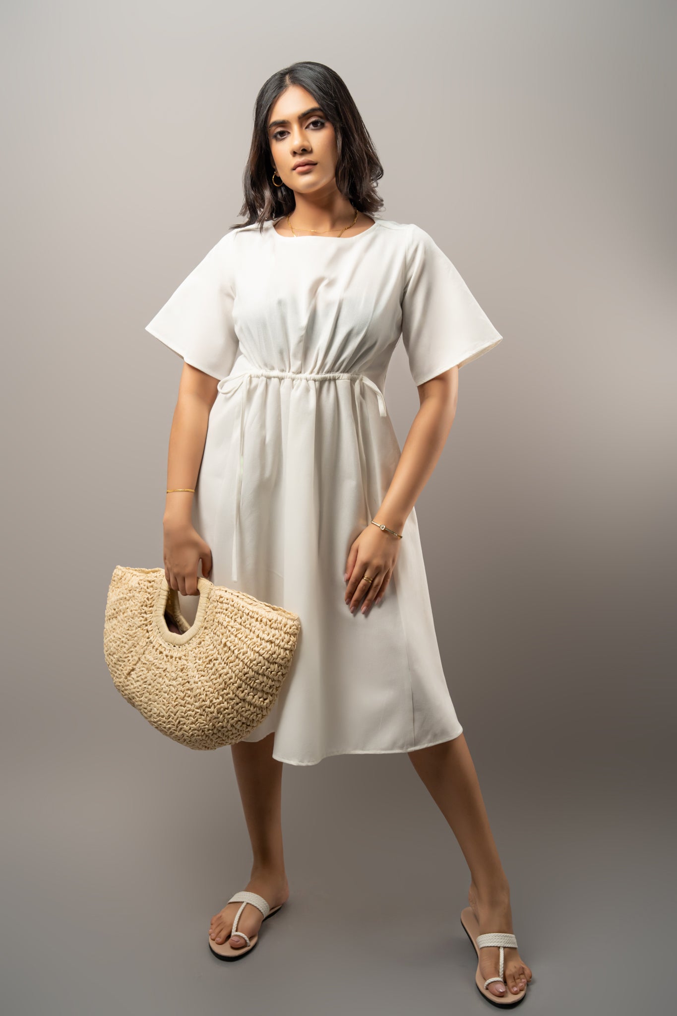 D205 | Tent Midi Dress