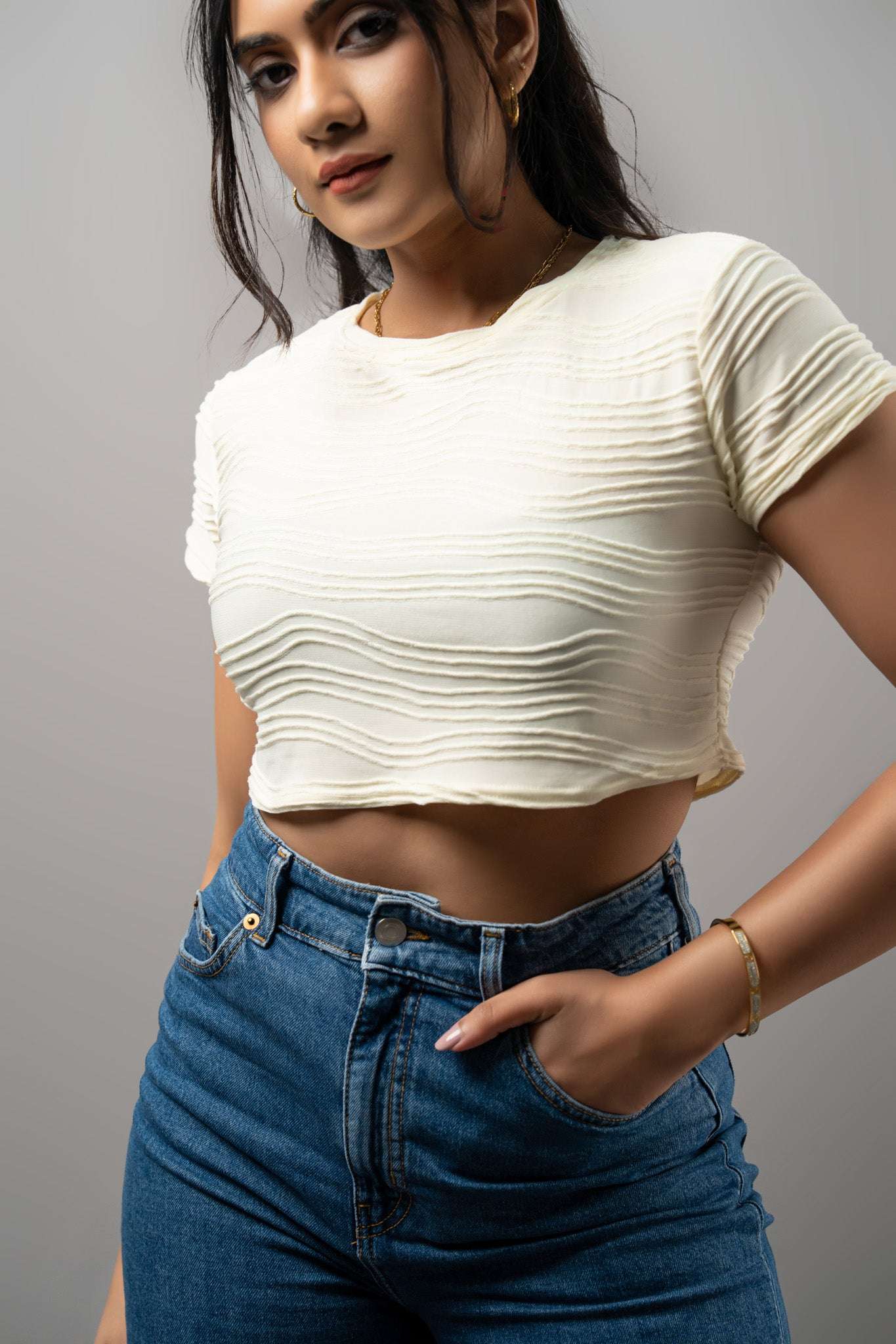 T155 l Joy Crop T-Shirt