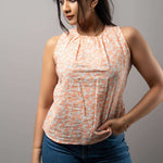 T182 l Floral Bib Top - Image 8