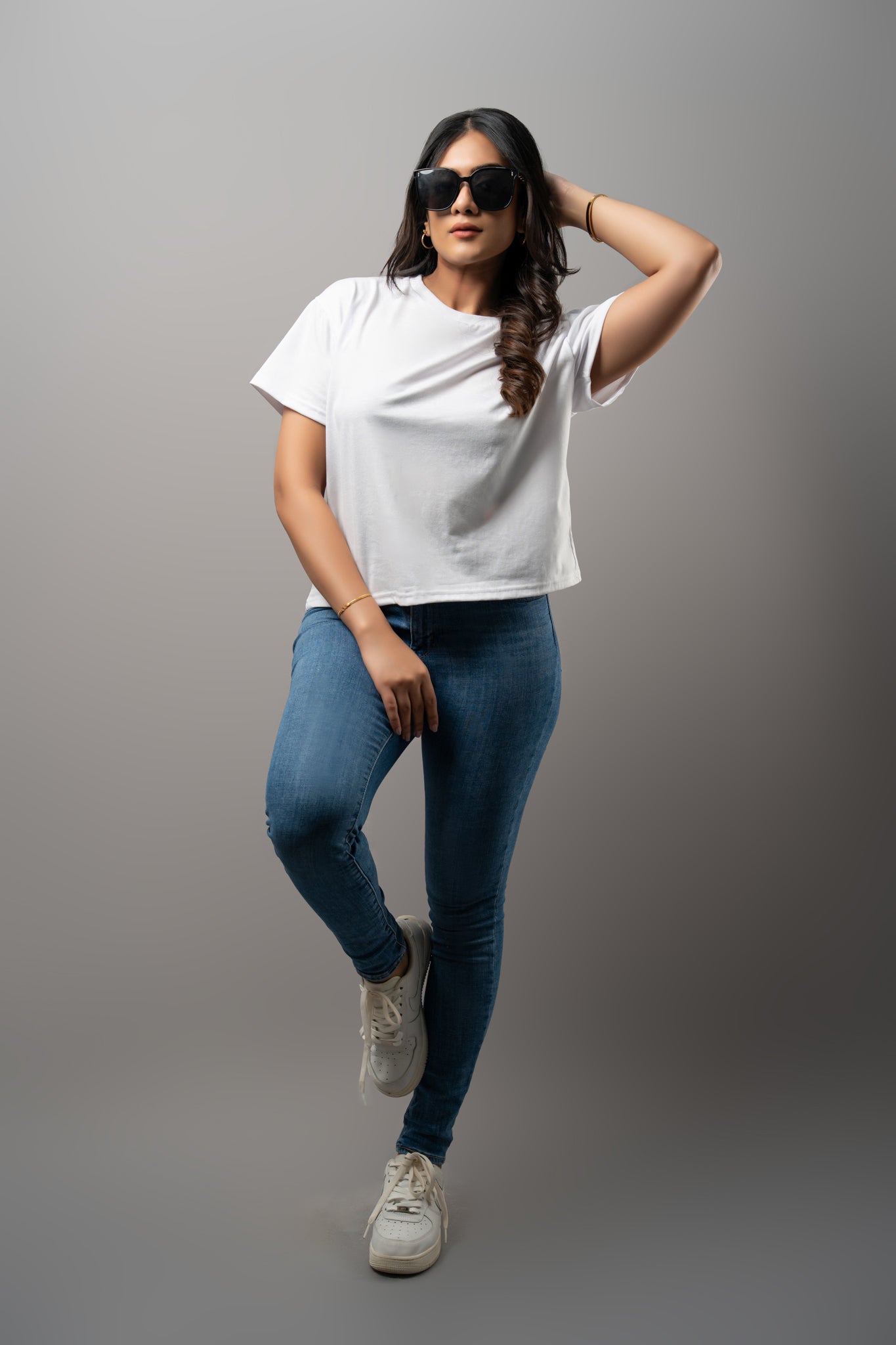 T167 | Polo Crop T-Shirt