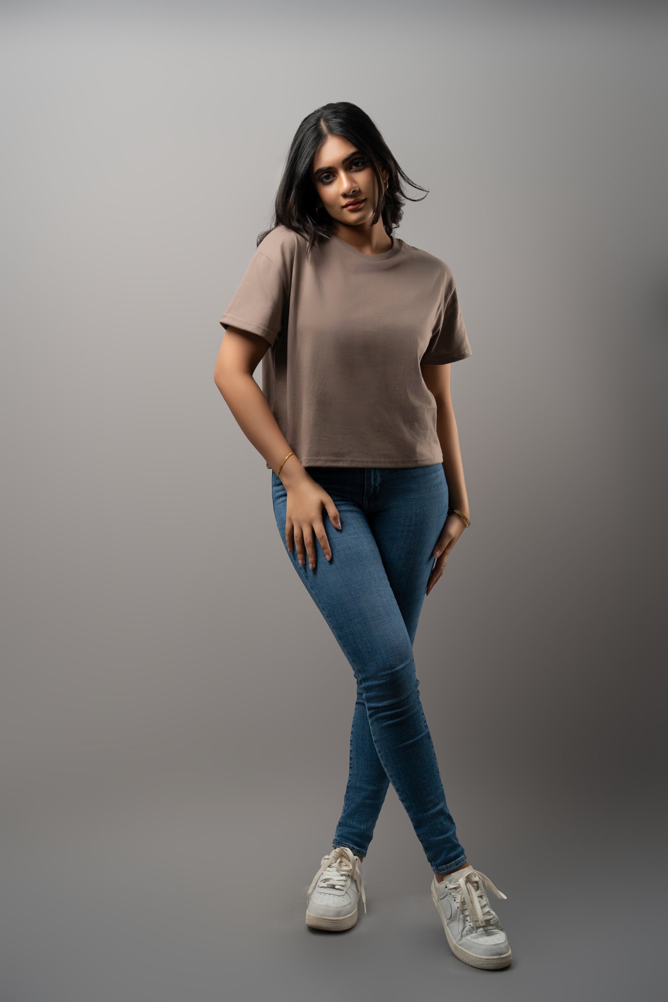 T167 | Polo Crop T-Shirt