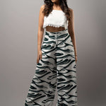 P208 l Printed Wide Leg Pant - Image 6