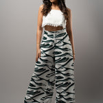 Printed Wide Leg Pant - Image 7