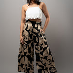 Printed Wide Leg Pant - Image 4