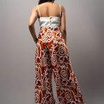 P208 l Printed Wide Leg Pant - Image 9