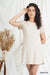 LINEN SHORT DRESS
