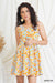 FRONT PLEATED DRESS