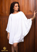 D032 | Lace Crescent Mini Dress