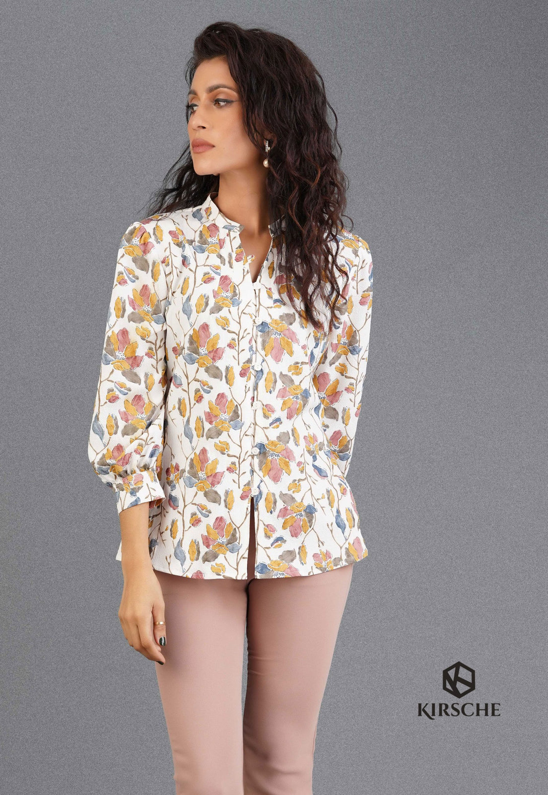 CHINESE COLLAR TOP