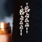 RHINESTONE FANCY EARRING - Image 1