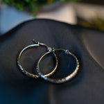 SILVER GLASS EARRING - Image 4