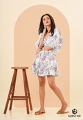 D053 | Front Tied Mini Dress