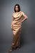 D074 | One Shoulder Drape Dress