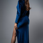 D078 l Velvet Enchantment Dress - Image 7