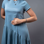 D054 | Tilted Waist Midi Dress - Image 5