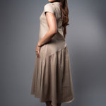 D054 | Tilted Waist Midi Dress - Image 10