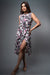 D046 l Front Tied Midi Dress