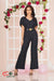 V NECK JUMP SUIT