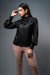 T071 l High Neck Gathered Top