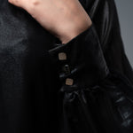 T071 l High Neck Gathered Top - Image 2