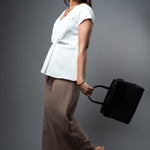 T110 | V Neck Cap Sleeve Top - Image 2