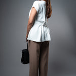 T110 | V Neck Cap Sleeve Top - Image 3